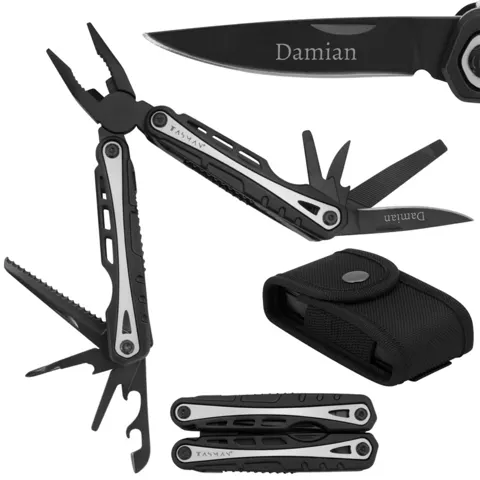 Multitool z grawerem
